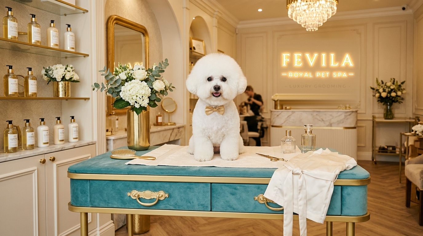 Fevila Royal Pet Spa interior de lux